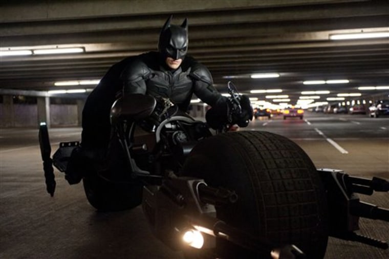 Christian Bale plays Batman in